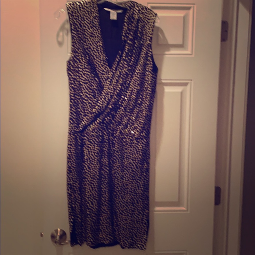 DVF Sequin cocktail dress
